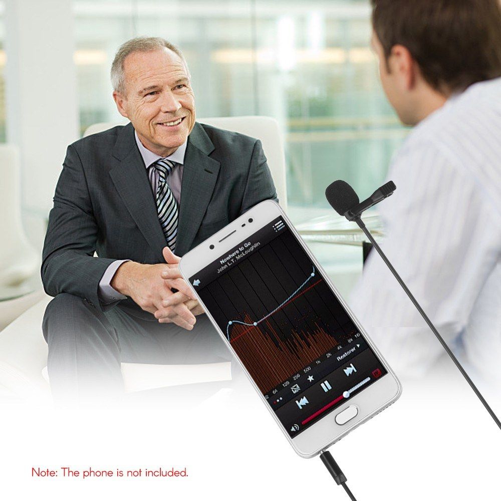 Omni-directional Electret Condenser Lavalier Microphone With