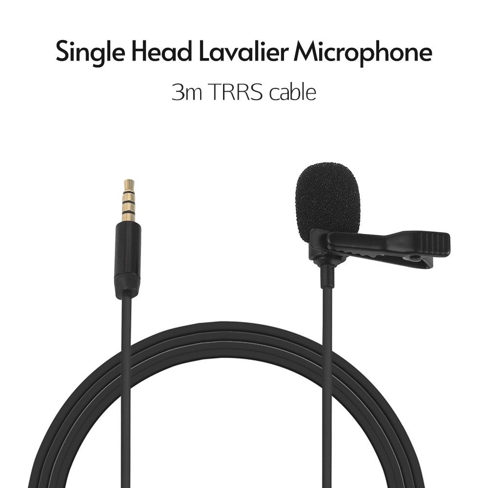 Omni-directional Electret Condenser Lavalier Microphone With