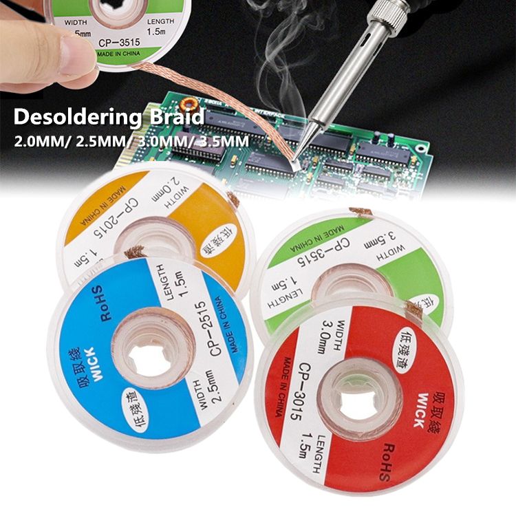 High Efficiency And Strength BGA Tin Suction Line Welding Tin Ing Belt Sn-absorbing Residue Ing Pad For Soldering Wire