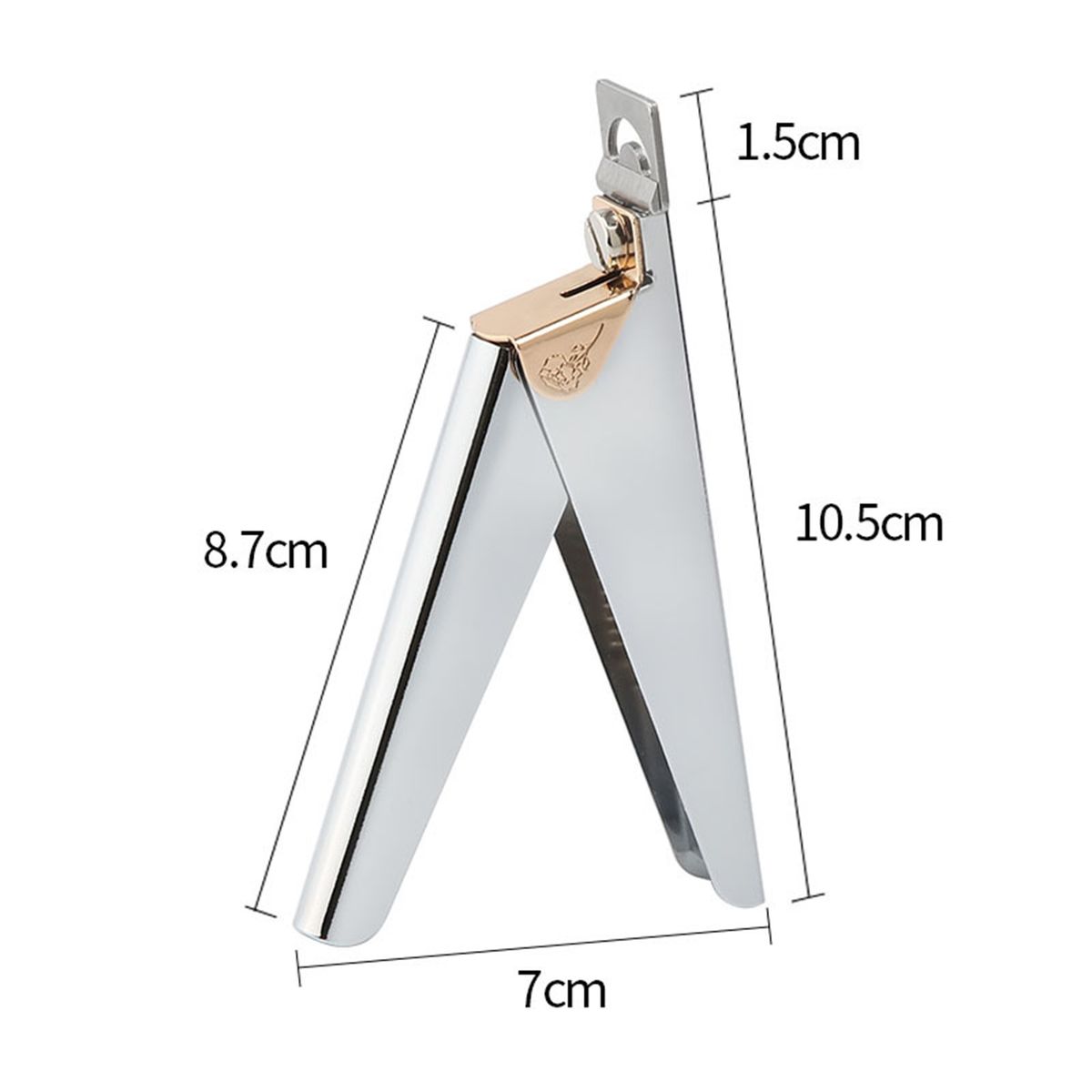 Nail Tip Clipper Nail Edge Cutter Adjustable Stainless Steel