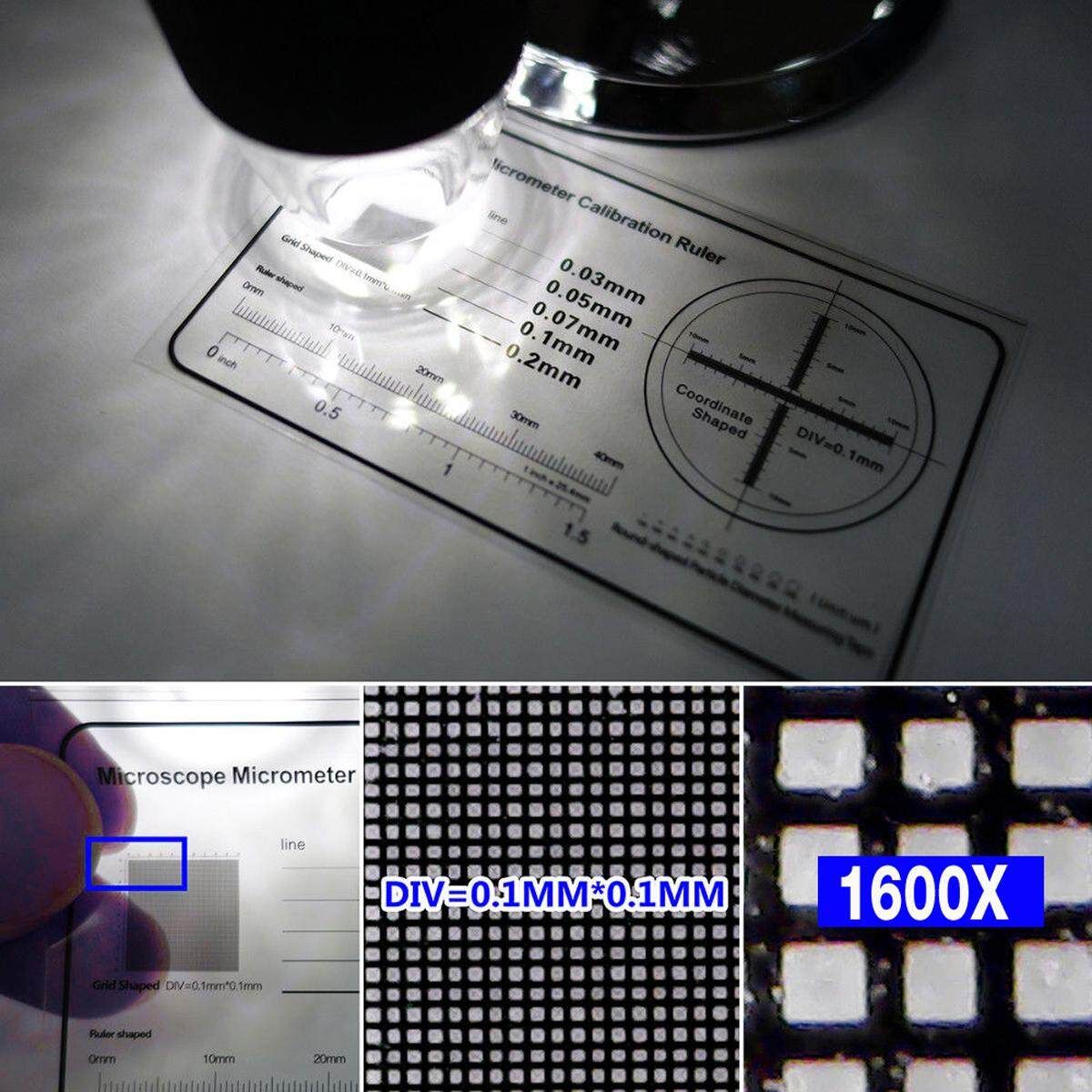 1600X 8LED USB Digital Microscope Endoscope Magnifier Camera +Stand Holder