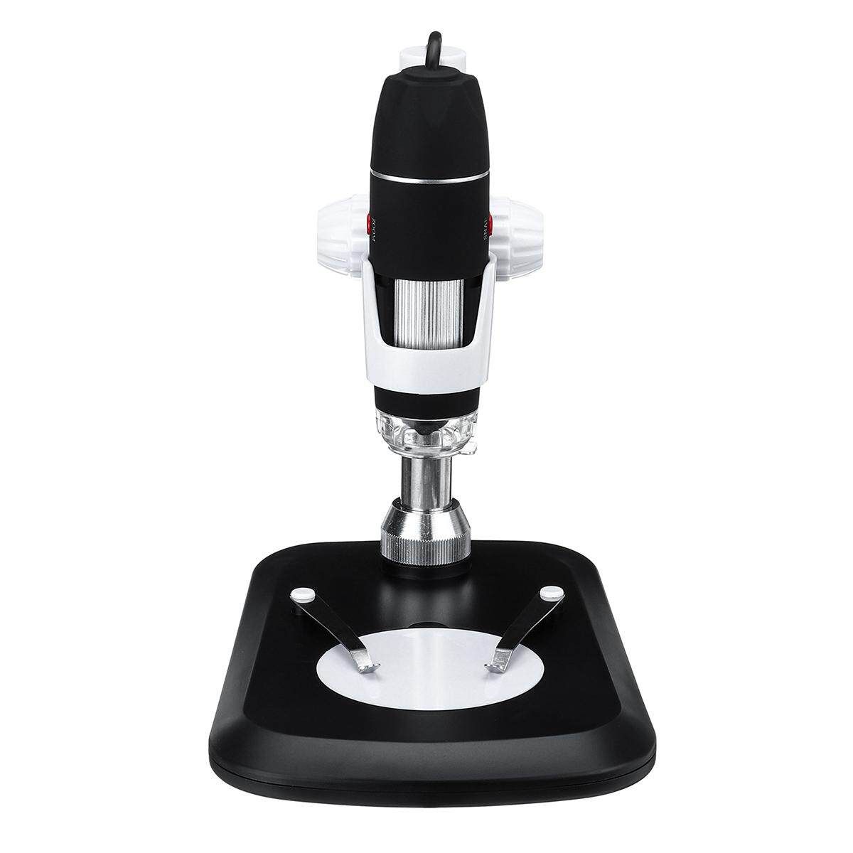 1600X 8LED USB Digital Microscope Endoscope Magnifier Camera +Stand Holder