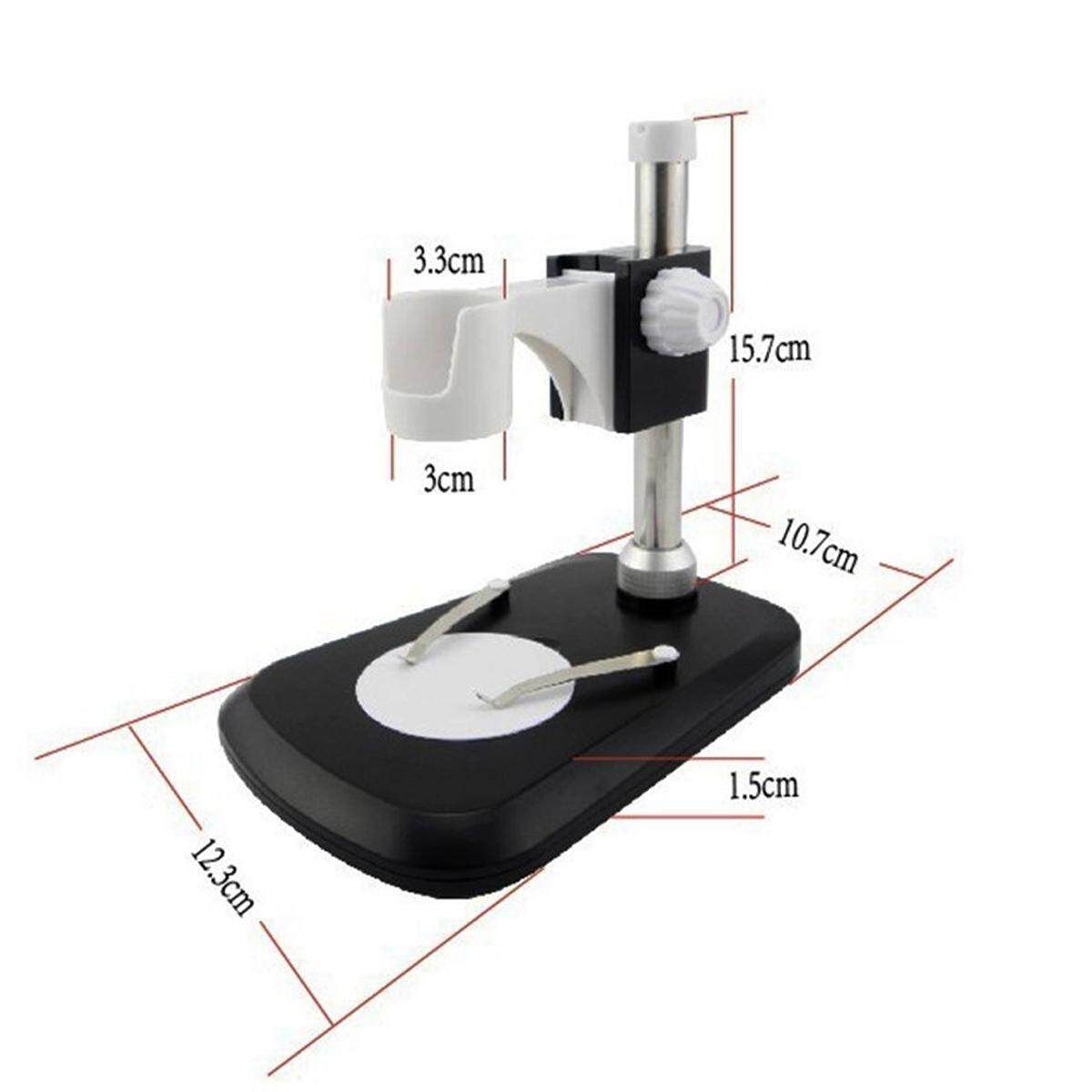 1600X 8LED USB Digital Microscope Endoscope Magnifier Camera +Stand Holder