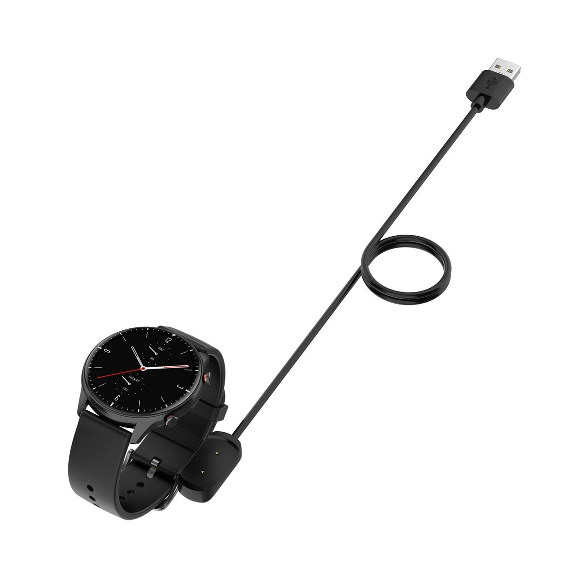 For Amazfit GTR 2 A1951 / GTS 2 A1968 / Pop A2009 Universal Magnetic Charging Cable Length: 1m