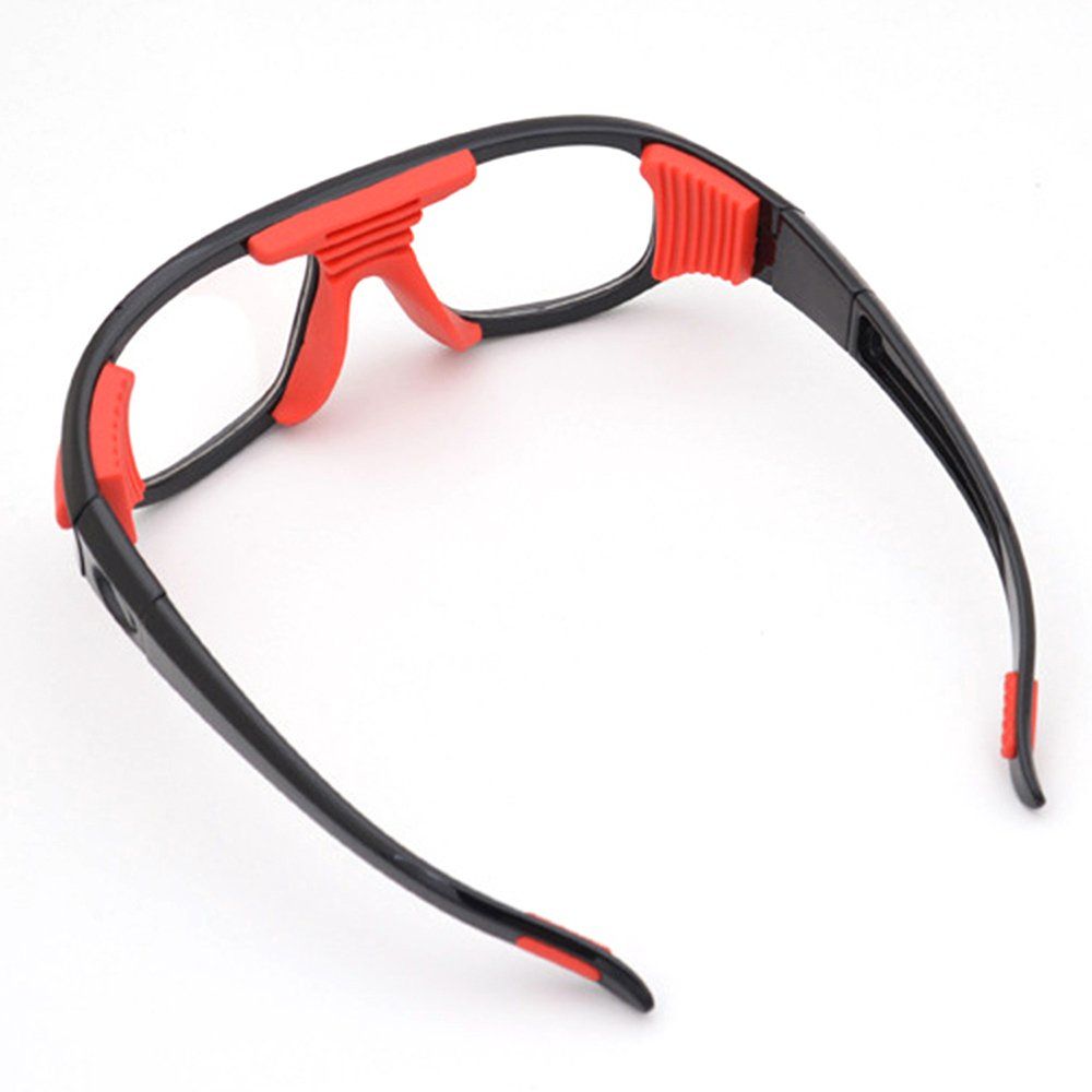 Explosion-Proof Basketball Glasses Football Goggles Protective Frame Black