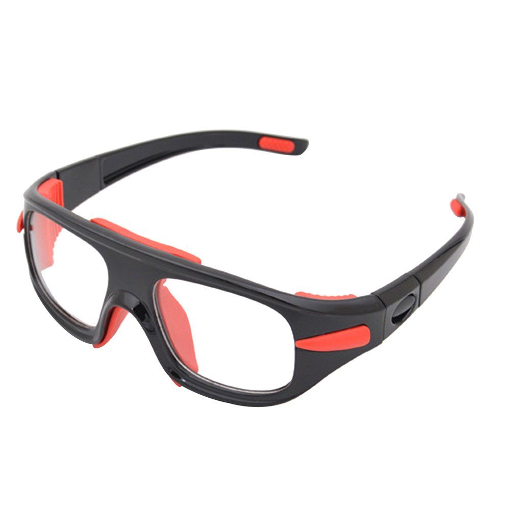 Explosion-Proof Basketball Glasses Football Goggles Protective Frame Black