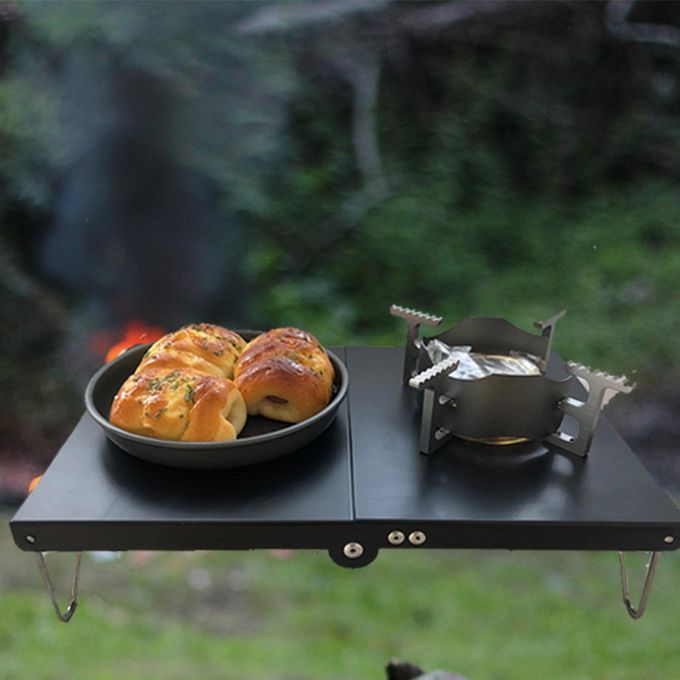 Folding Camping Table Gas Stove Stand Windproof Picnic