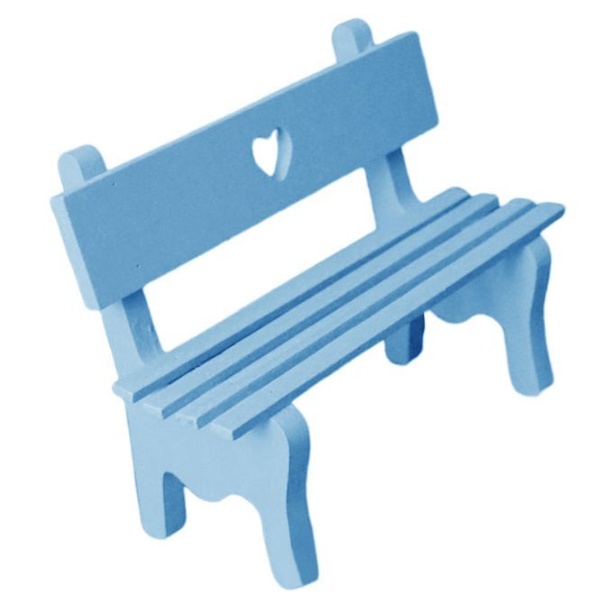 Wooden Bench Eyeglass Holder For Home Office Bedroom Dressers Blue