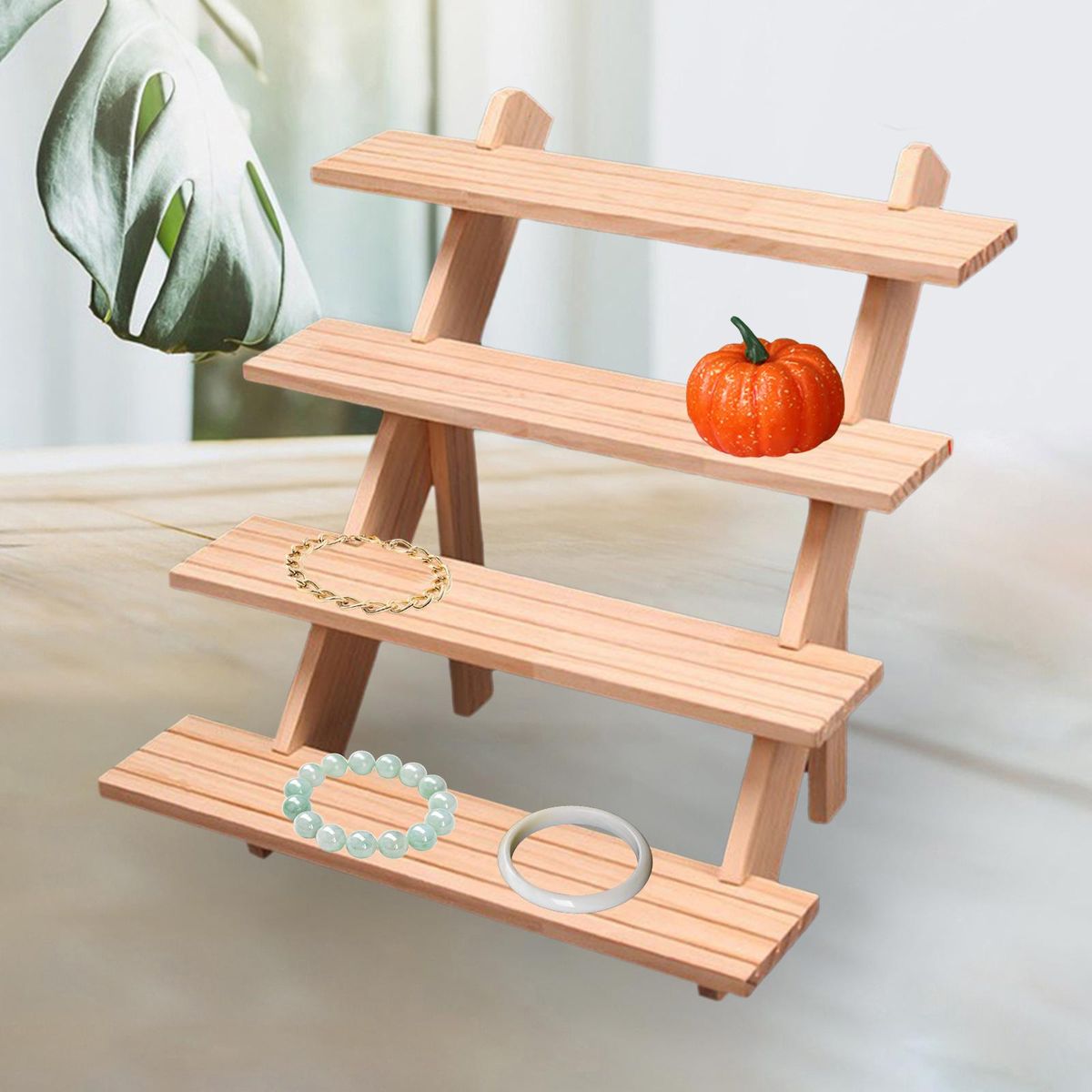 Earring Rings Organizer Sturdy Girls Women Gifts Wood