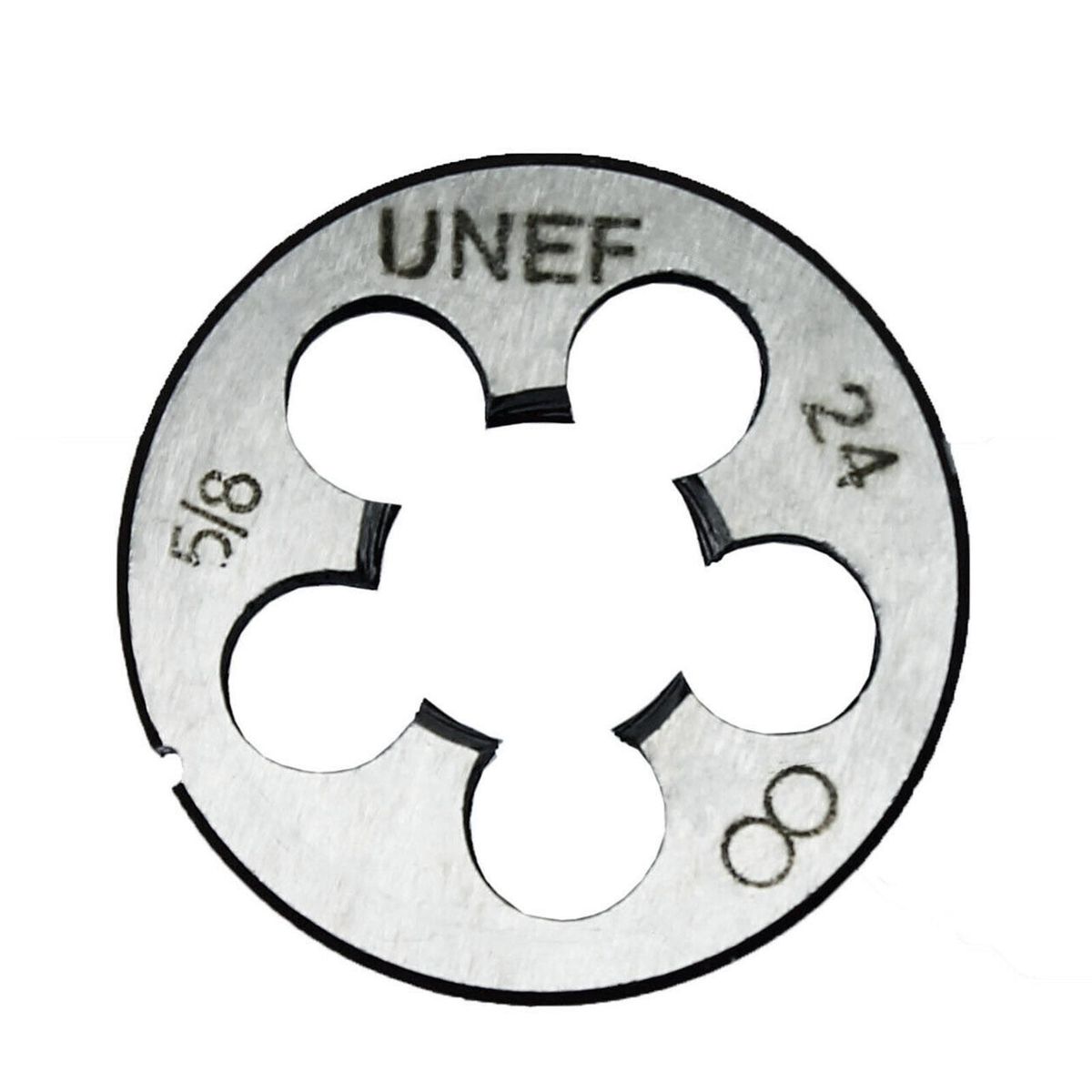 5/8''-24 Tap and Die Set High-speed Steel Right-hand Thread for Thread Restore