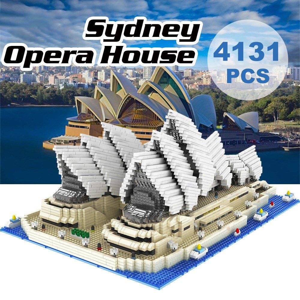 9916 Model Sydney Opera House Atomic Building Blocks Kit