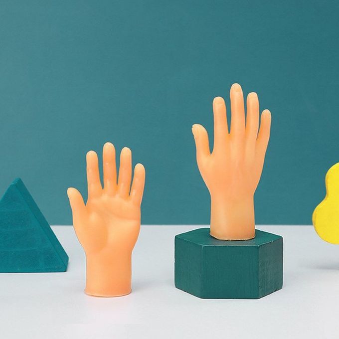 At Toys Soft Vinyl Finger  Ots Durable Pra Ti Al And  Onvenient Finger  Ots-skin Color-2 Pcs