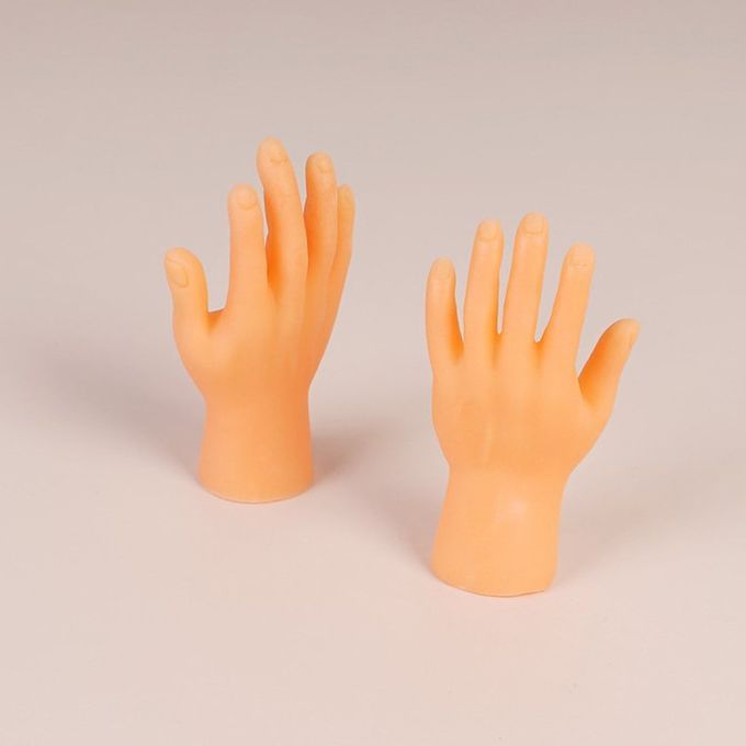 At Toys Soft Vinyl Finger  Ots Durable Pra Ti Al And  Onvenient Finger  Ots-skin Color-2 Pcs