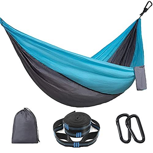 Double  Single Camping Hammock Outdoor Lightweight Portable