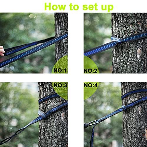 Double  Single Camping Hammock Outdoor Lightweight Portable