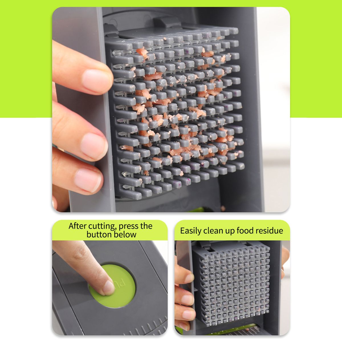 12 In 1 Multifunctional Vegetable Chopper Manual Chopper