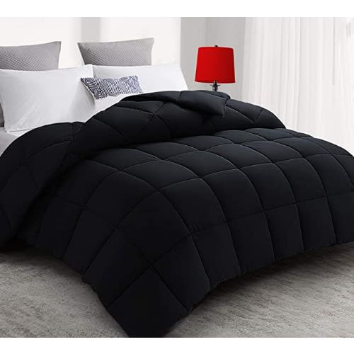 Complete Duvet Set And Bedsheet With Pillow Case- White And Black