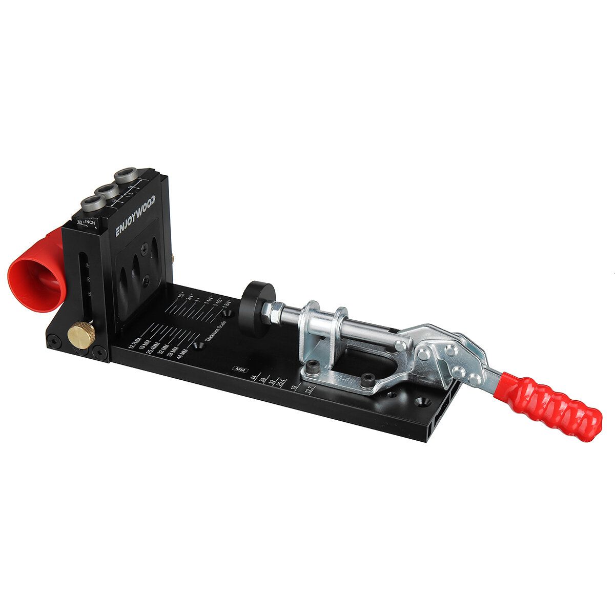 ENJOYWOOD XK4 Pocket Hole Jig Kit Aluminum Alloy Adjustable