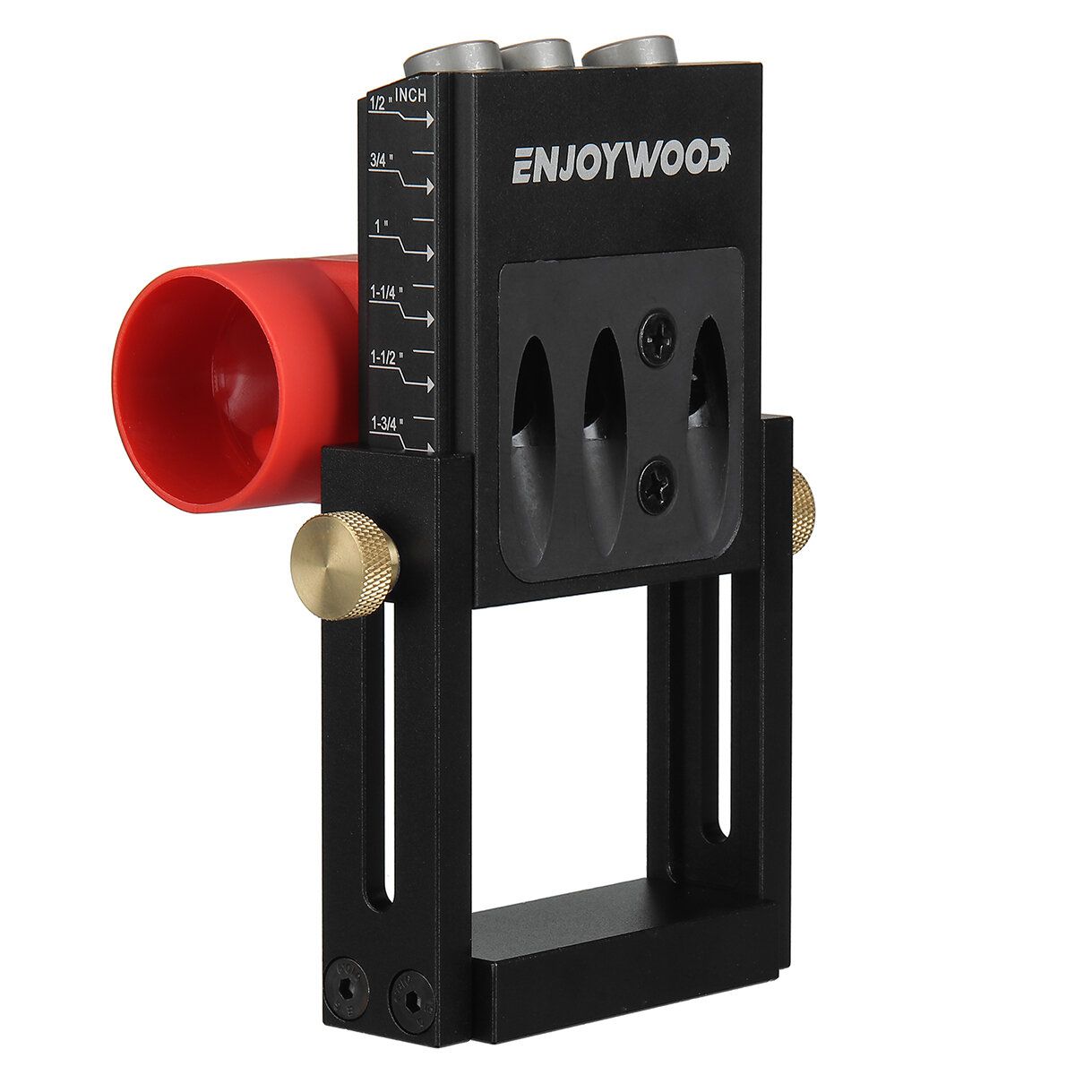ENJOYWOOD XK4 Pocket Hole Jig Kit Aluminum Alloy Adjustable