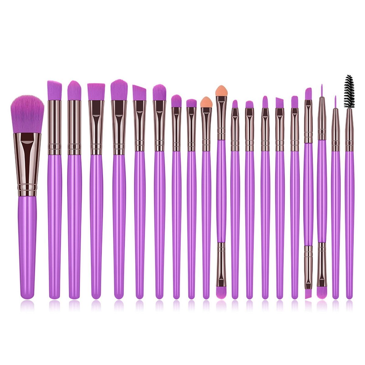Makeup Brush Set 20pcs Foundation Eye Lashes Eyeshadow Lip