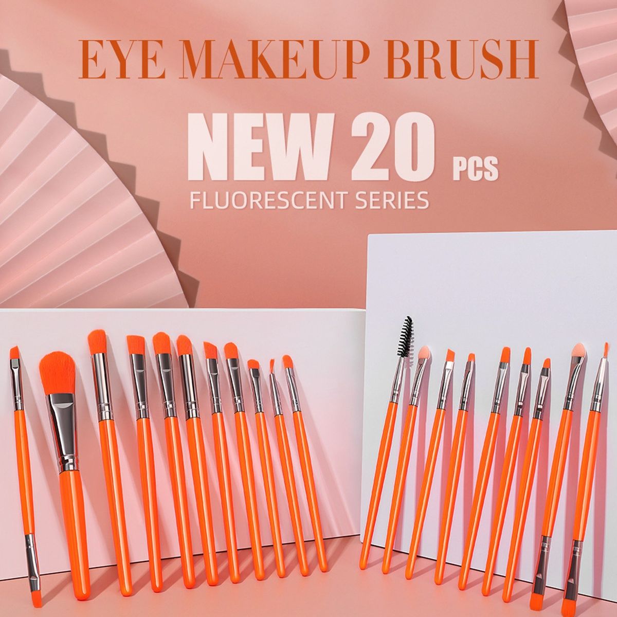 Makeup Brush Set 20pcs Foundation Eye Lashes Eyeshadow Lip