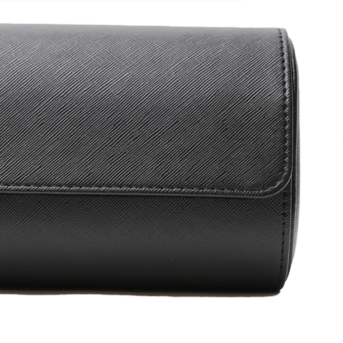 Storage Case 3 Slots Wrist Watches Travel Case Black