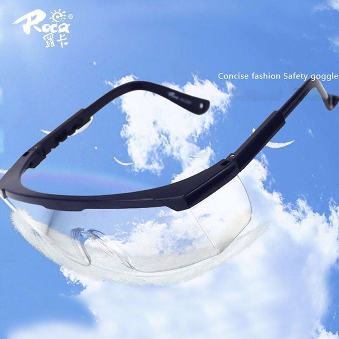 Adjustable Teles Opi  Leg Prote Tive Gl Es Anti-splash Labor Eyepie Es-Black Frame White Film-50 * 48 * 32cm