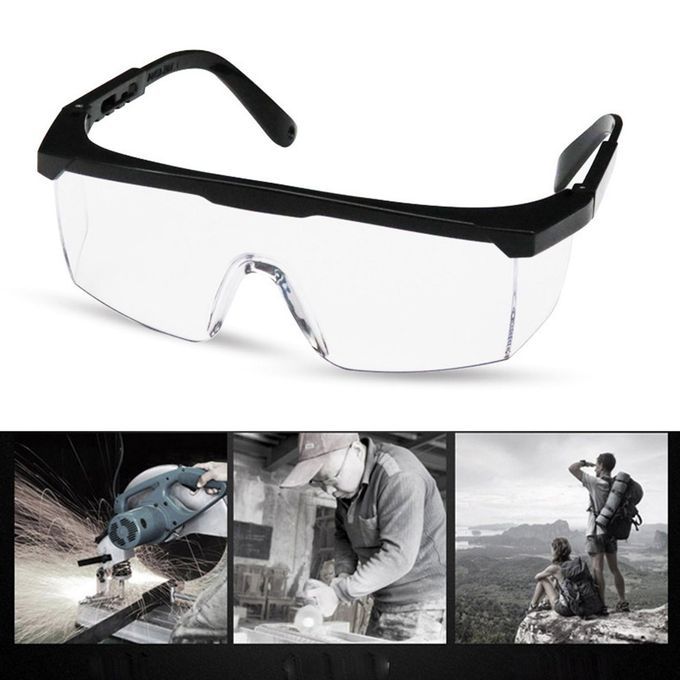 Adjustable Teles Opi  Leg Prote Tive Gl Es Anti-splash Labor Eyepie Es-Black Frame White Film-50 * 48 * 32cm