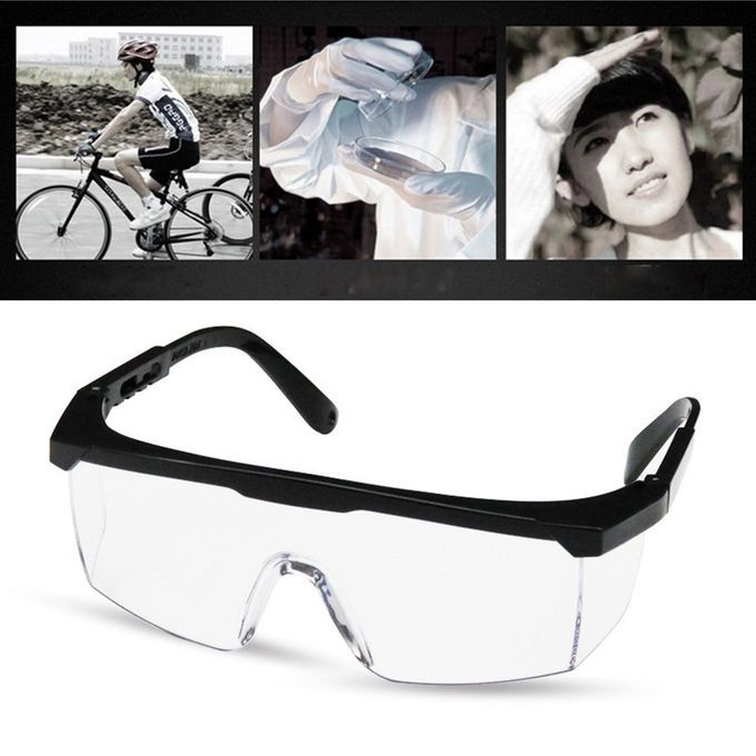 Adjustable Teles Opi  Leg Prote Tive Gl Es Anti-splash Labor Eyepie Es-Black Frame White Film-50 * 48 * 32cm