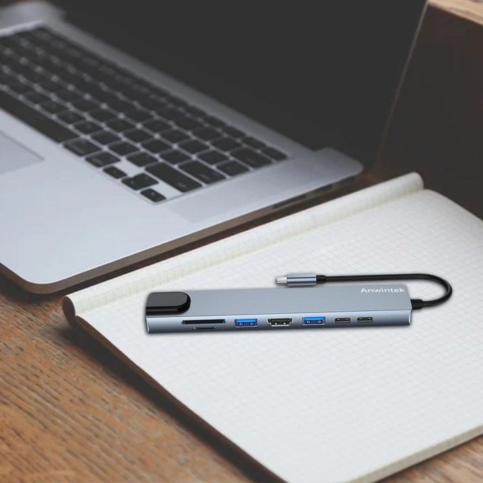 USB C Docking Station For Windows Compact SD/TF Reader Type C Hub For