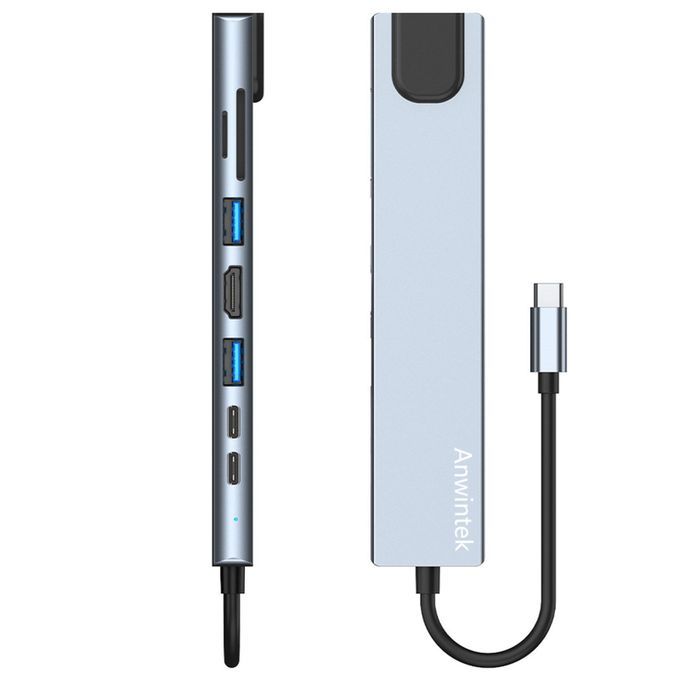 USB C Docking Station For Windows Compact SD/TF Reader Type C Hub For