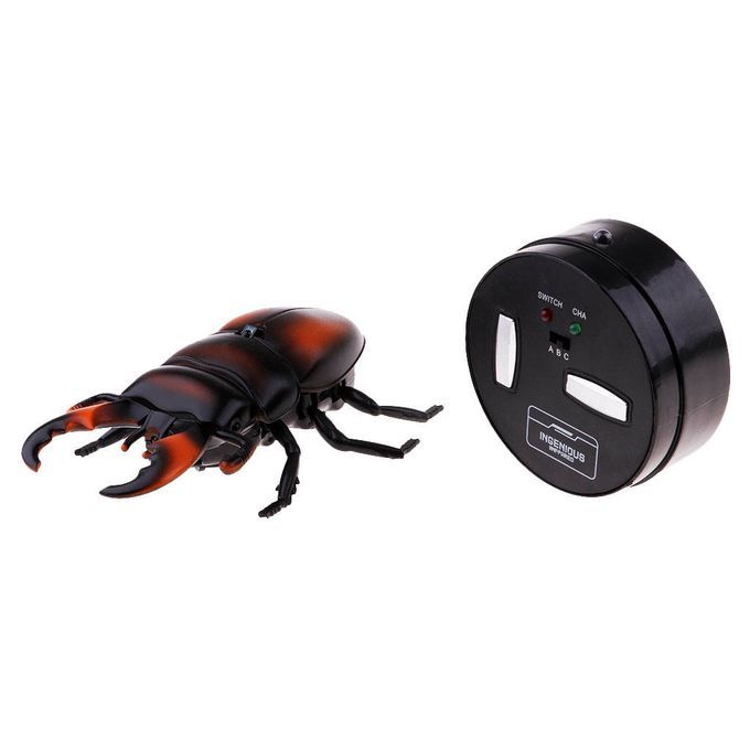 RC Terrifying Toy Animal Beetles For Kids Children Party Trick Prop