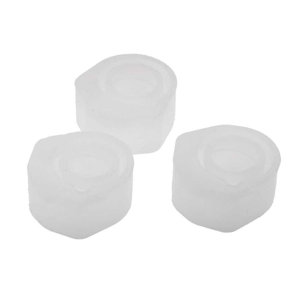 3 Pieces Mixed Size DIY Ring Silicone Mold Resin Casting Mould For
