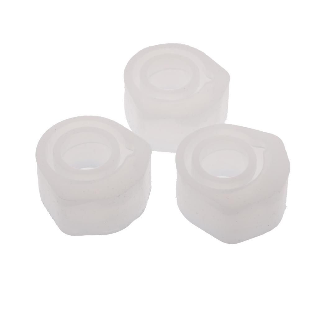 3 Pieces Mixed Size DIY Ring Silicone Mold Resin Casting Mould For