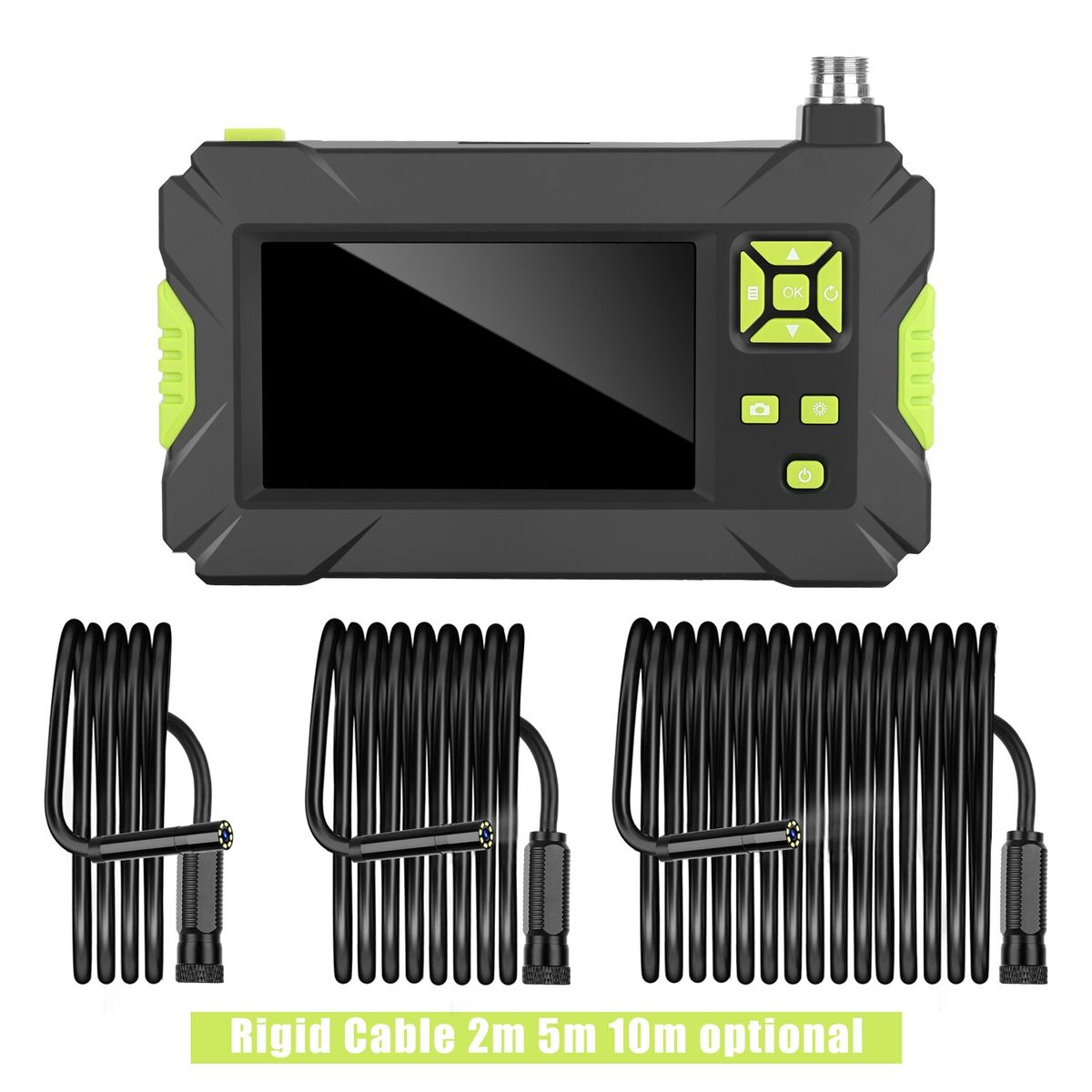 8 LEDs 8mm Lens Diameter Brand  Endoscope 4.3 Inch LCD Color Screen 1080P Handheld Endoscope Industrial Home Endoscopes