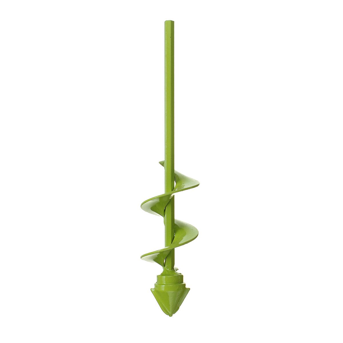 Garden Auger Drill Bit Electric Drill Bit Dis Hole 400/220mm Deep 50mm Wide Green 5cmx22cm
