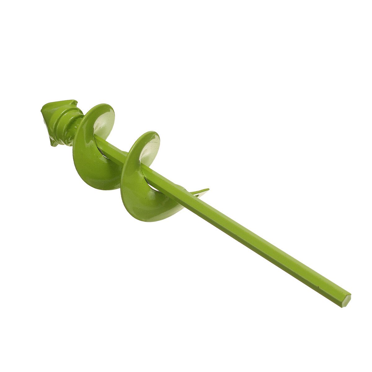 Garden Auger Drill Bit Electric Drill Bit Dis Hole 400/220mm Deep 50mm Wide Green 5cmx22cm