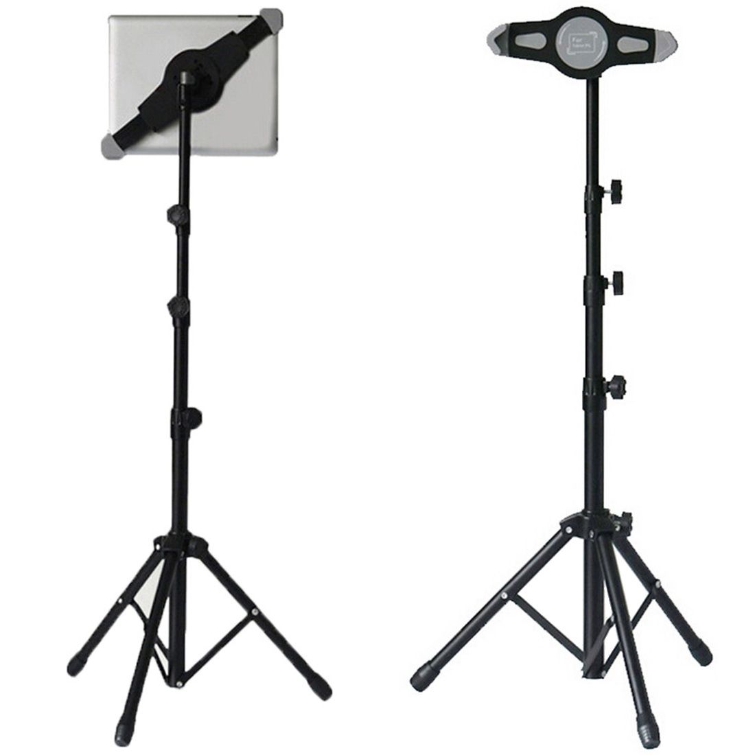 Mount Tripod Floor Stand Tablet Holder For IPad, Kindle Fire, Samsung, Lenovo, And Other 7 - 14 Inch Laptop