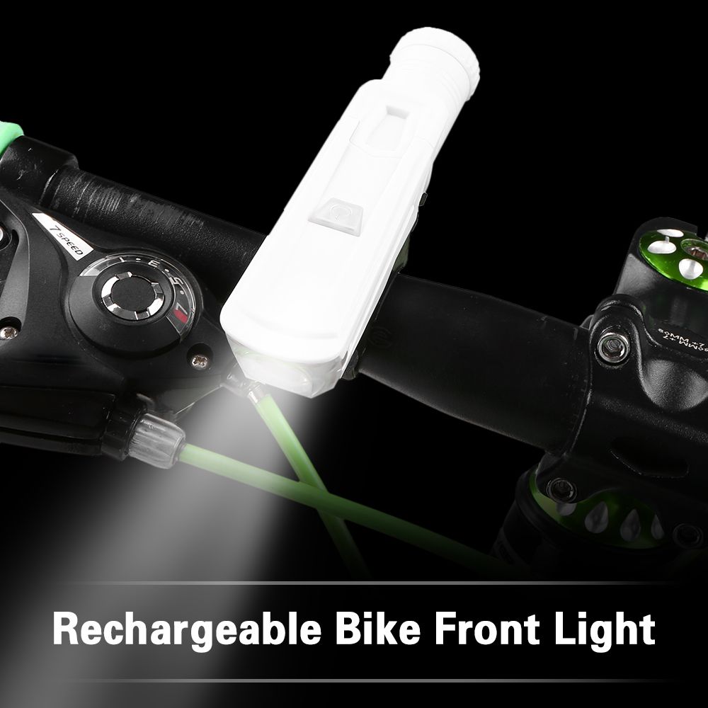 150LM Bike Front Light USB Rechargeable Bike Lamp LED Front
