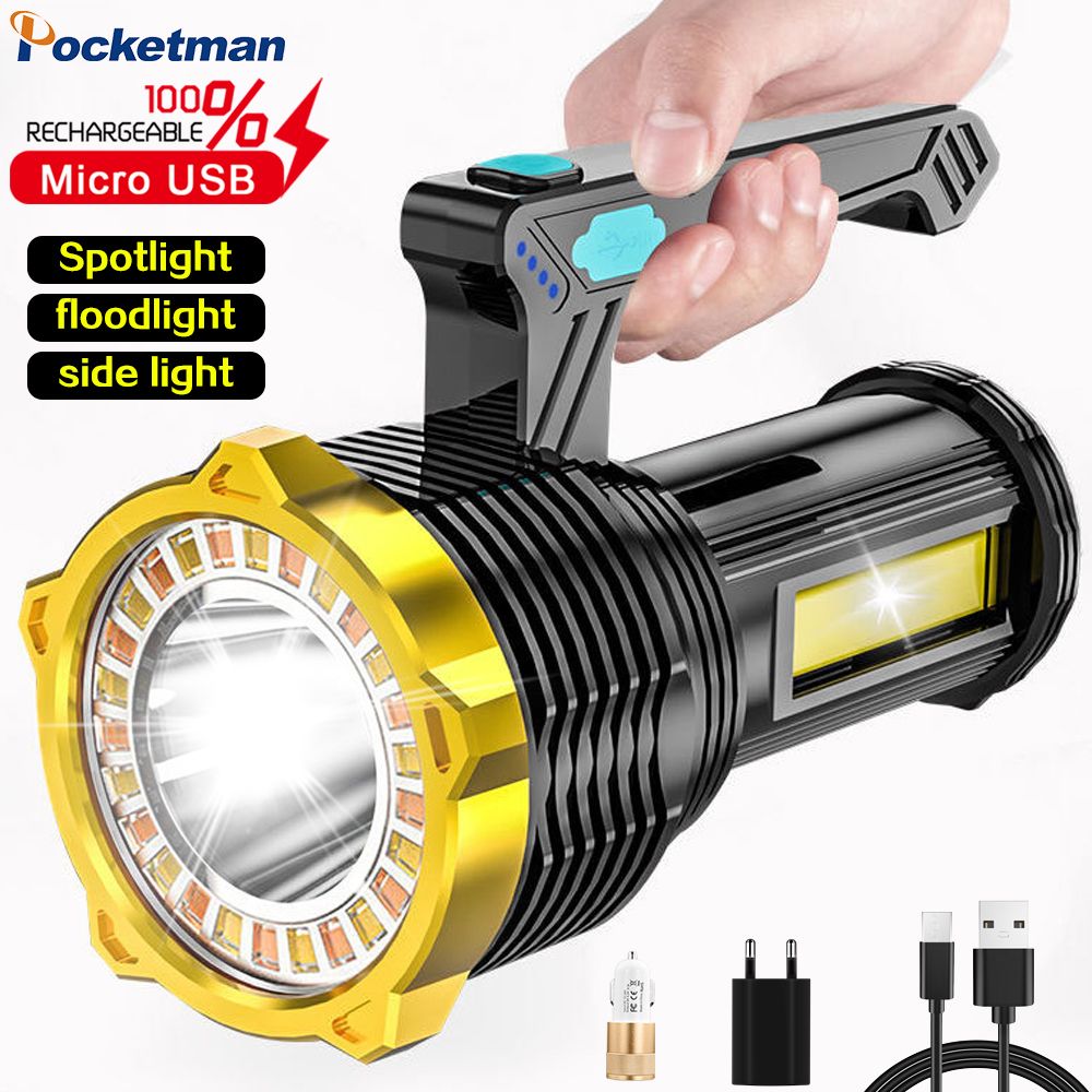 300W 3 In 1 Multifunctional Work Brightest LED Searchlight