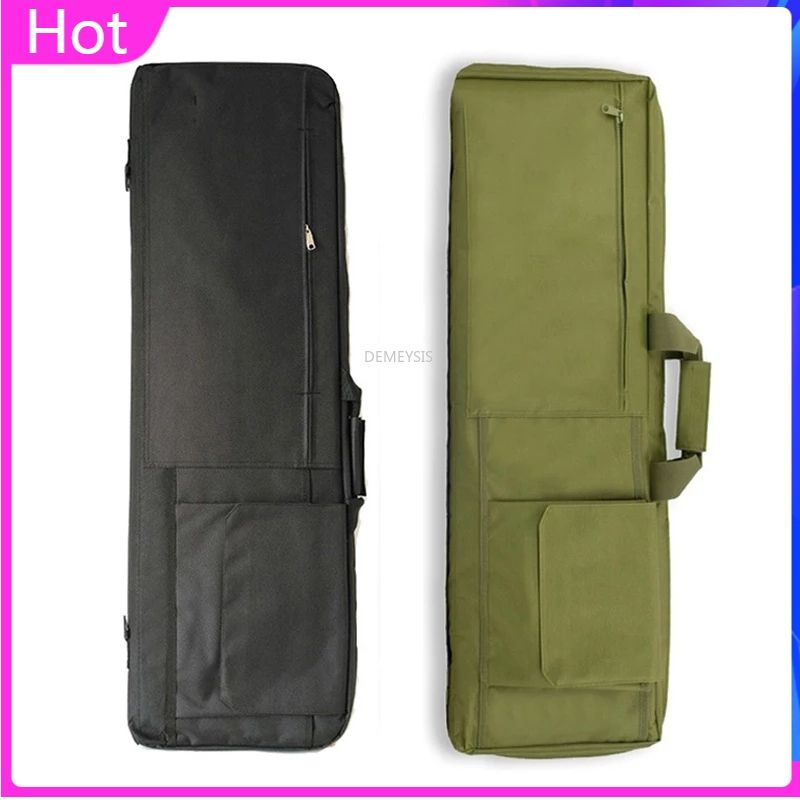 Gun Bags Militar Airsoft Shooting Hunting Training Carry Backpack Paintball Cs Game Case 85cm Green