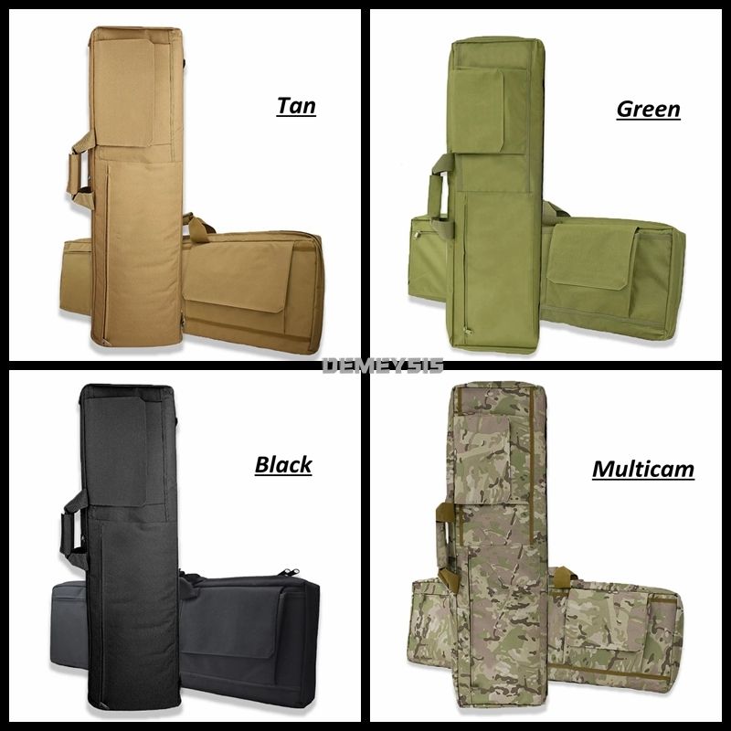 Gun Bags Militar Airsoft Shooting Hunting Training Carry Backpack Paintball Cs Game Case 85cm Green