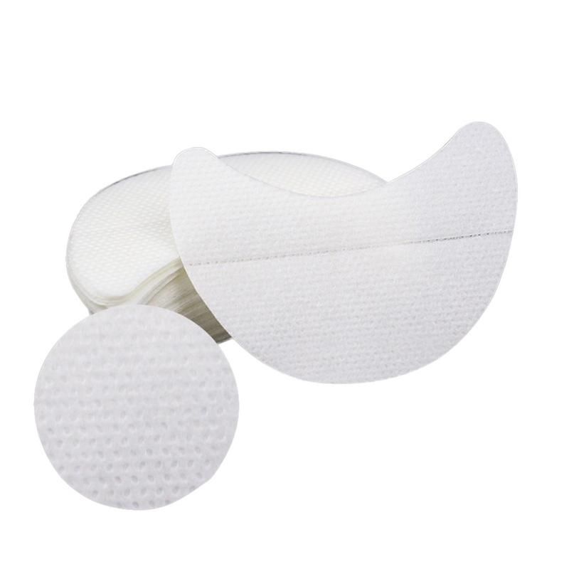 Pro Cotton Eyeshadow Shields Under Eye Patches Disposable Eyelash Extensions Pads Protect Pad Stickers Eyes Makeup Tool