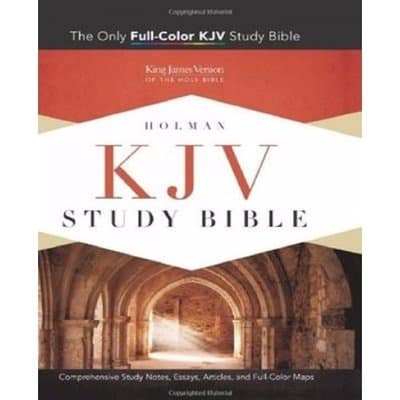 KJV Study Bible with Saddle