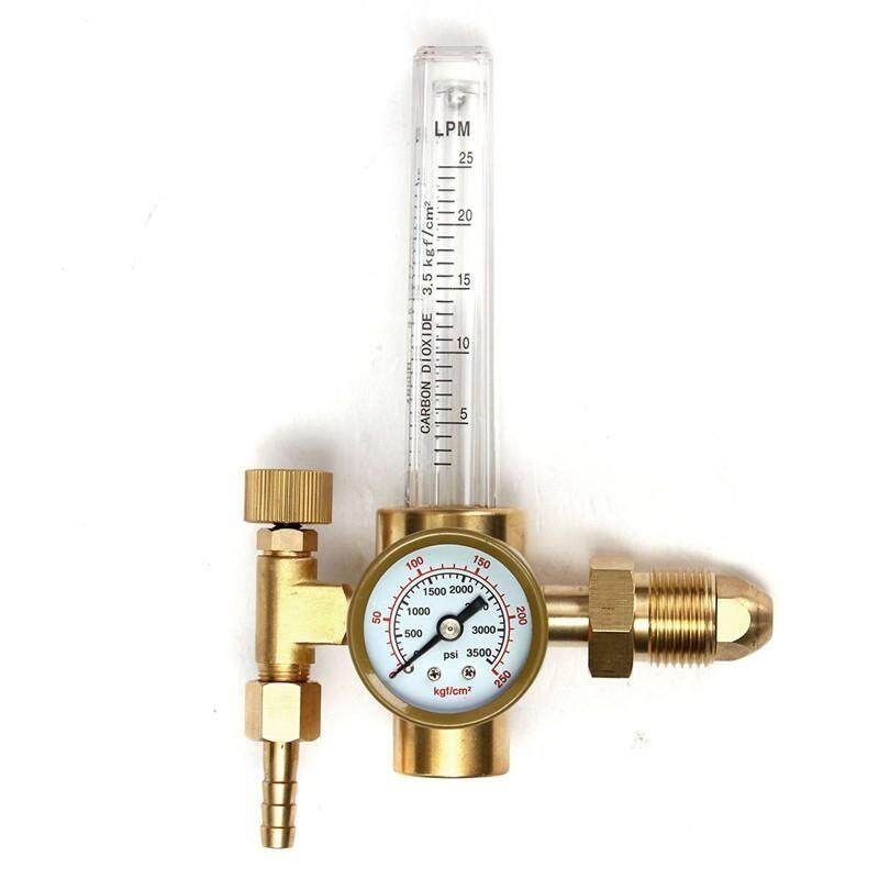 CGA580 Argon CO2 Gas Mig Tig Flow Meter Welding Weld Flowmeter Regulator Welder CGA580 Fits