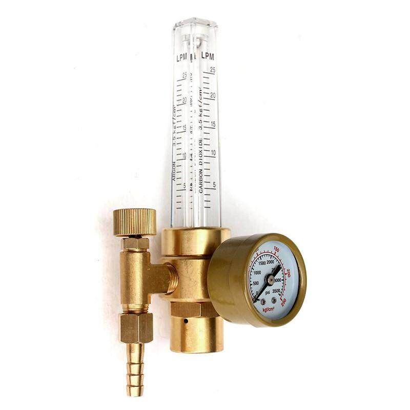CGA580 Argon CO2 Gas Mig Tig Flow Meter Welding Weld Flowmeter Regulator Welder CGA580 Fits