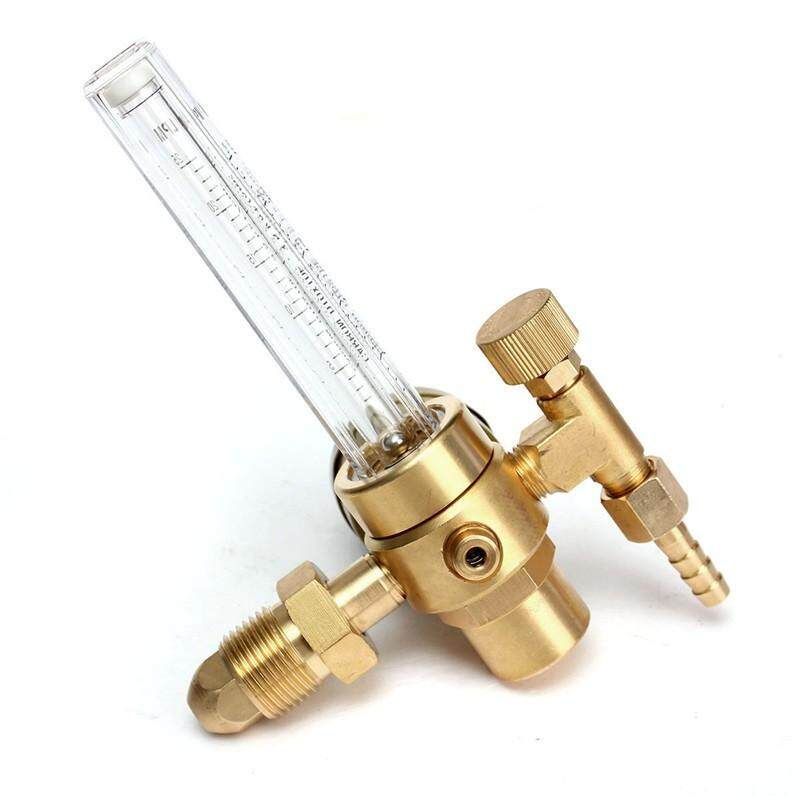 CGA580 Argon CO2 Gas Mig Tig Flow Meter Welding Weld Flowmeter Regulator Welder CGA580 Fits