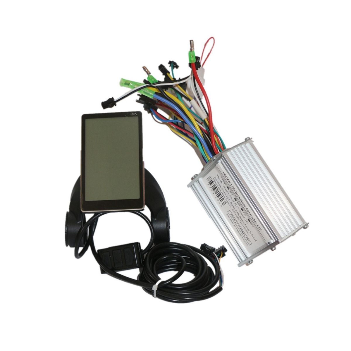 36V 48V 52V 60V 350W 18A Brushless DC Motor Ebike Controller LCD