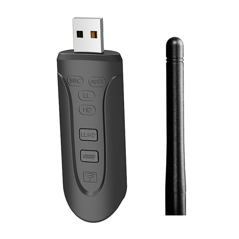 USB BT 5.0 Audio Transmitter With External Antenna Support