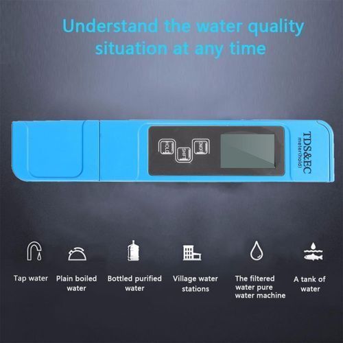 Home Portable Digital LCD TDS EC TEMP Meter Tester Water Quality Purity
